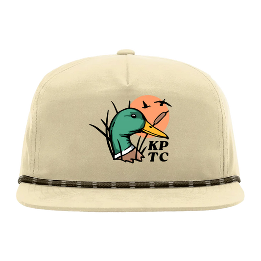 Knotted Pine Trading Co. Mallard Head Rope Snapback Hat