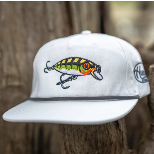 Huck Outdoors Top Water Rope Snapeback Hat