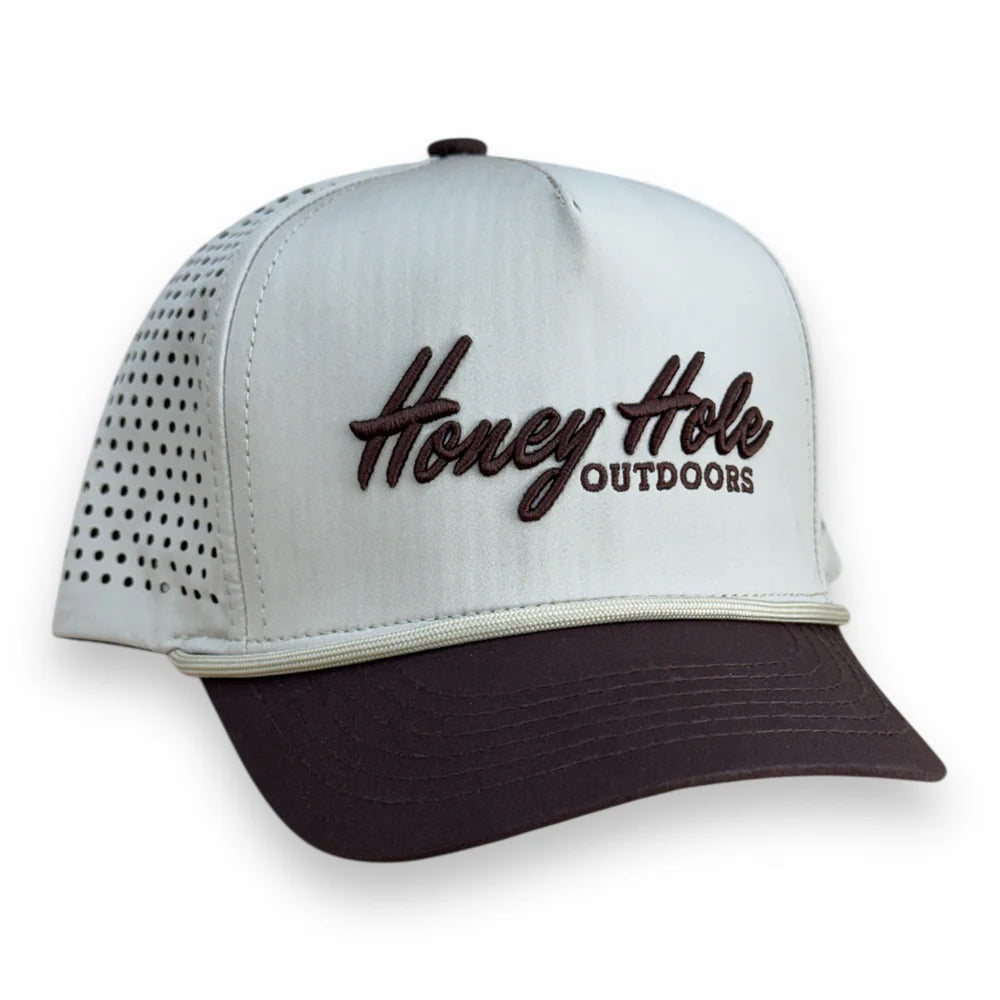 Honey Hole Outdoors Youth Performance Embroidered Snapback Hat