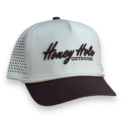 Honey Hole Outdoors Youth Performance Embroidered Snapback Hat
