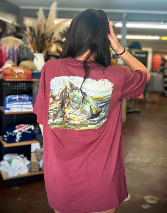 Coosa Cotton Dirk Walker Bass S/S TEE Shirt
