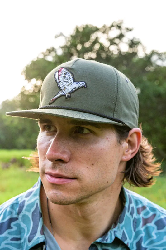 Burlebo Apparel Dove Rope Snapback Hat