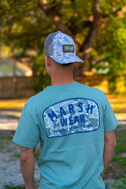 Marsh Wear Apparel Men's Alton Camo S/S Regular TEE Shirt