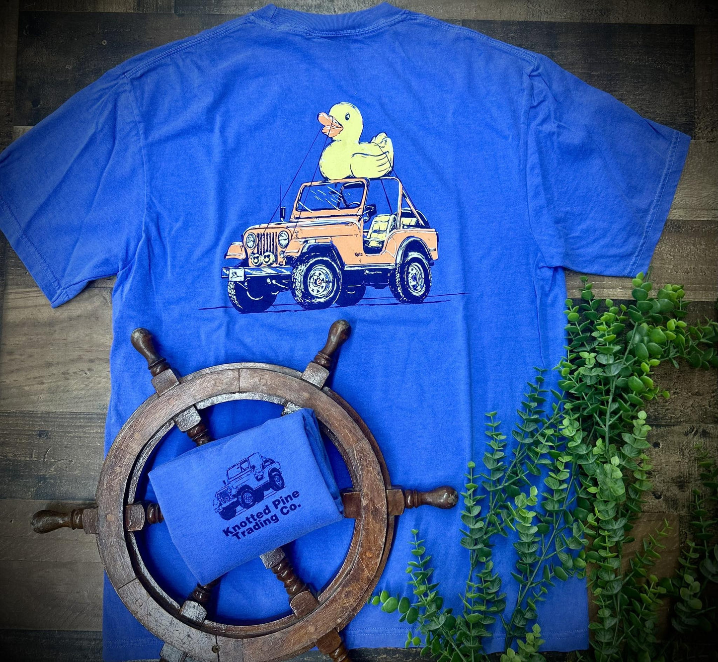Knotted Pine Trading Company Duck Jeep S/S TEE Shirt