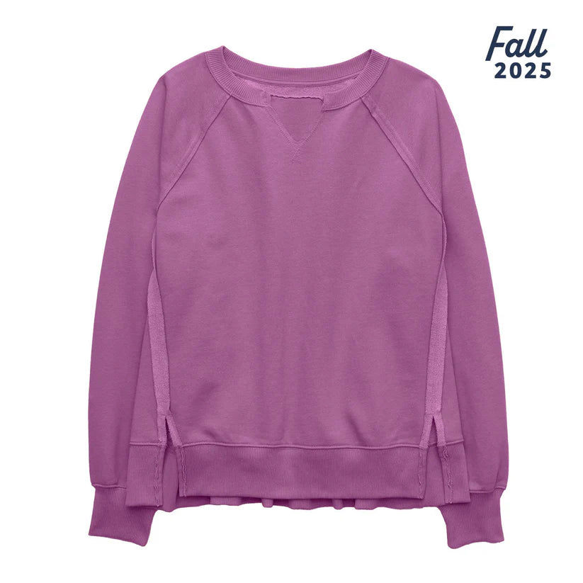 Southern Fried Cotton Women's Weekend Ready Oversized V-Neck Fleece