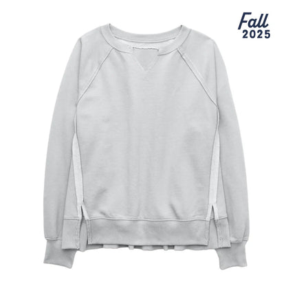 Southern Fried Cotton Women's Weekend Ready Oversized V-Neck Fleece