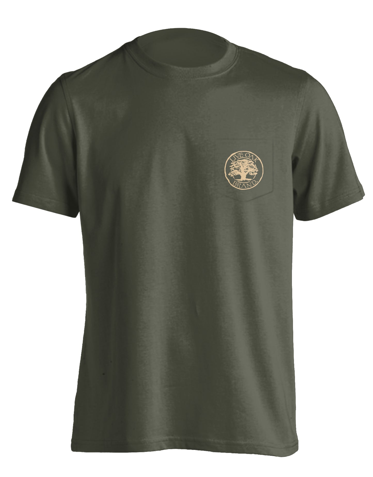 Live Oak Brand Duck Camo Badge S/S TEE Shirt