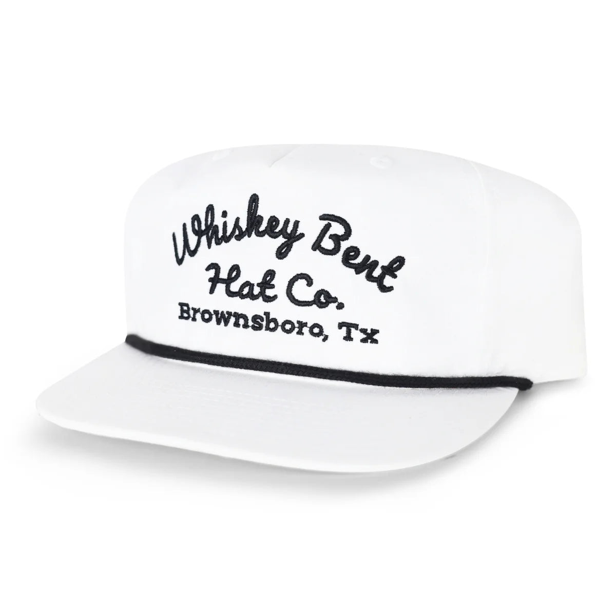 Whiskey Bent Hat Co. Men's The Frio Rope Snapback Hat