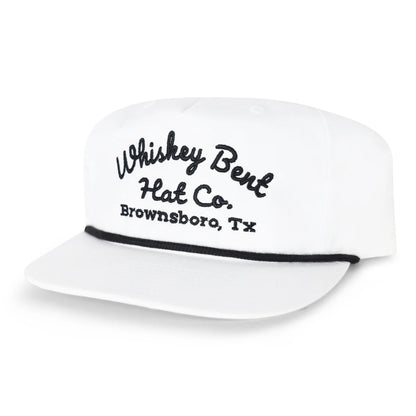 Whiskey Bent Hat Co. Men's The Frio Rope Snapback Hat