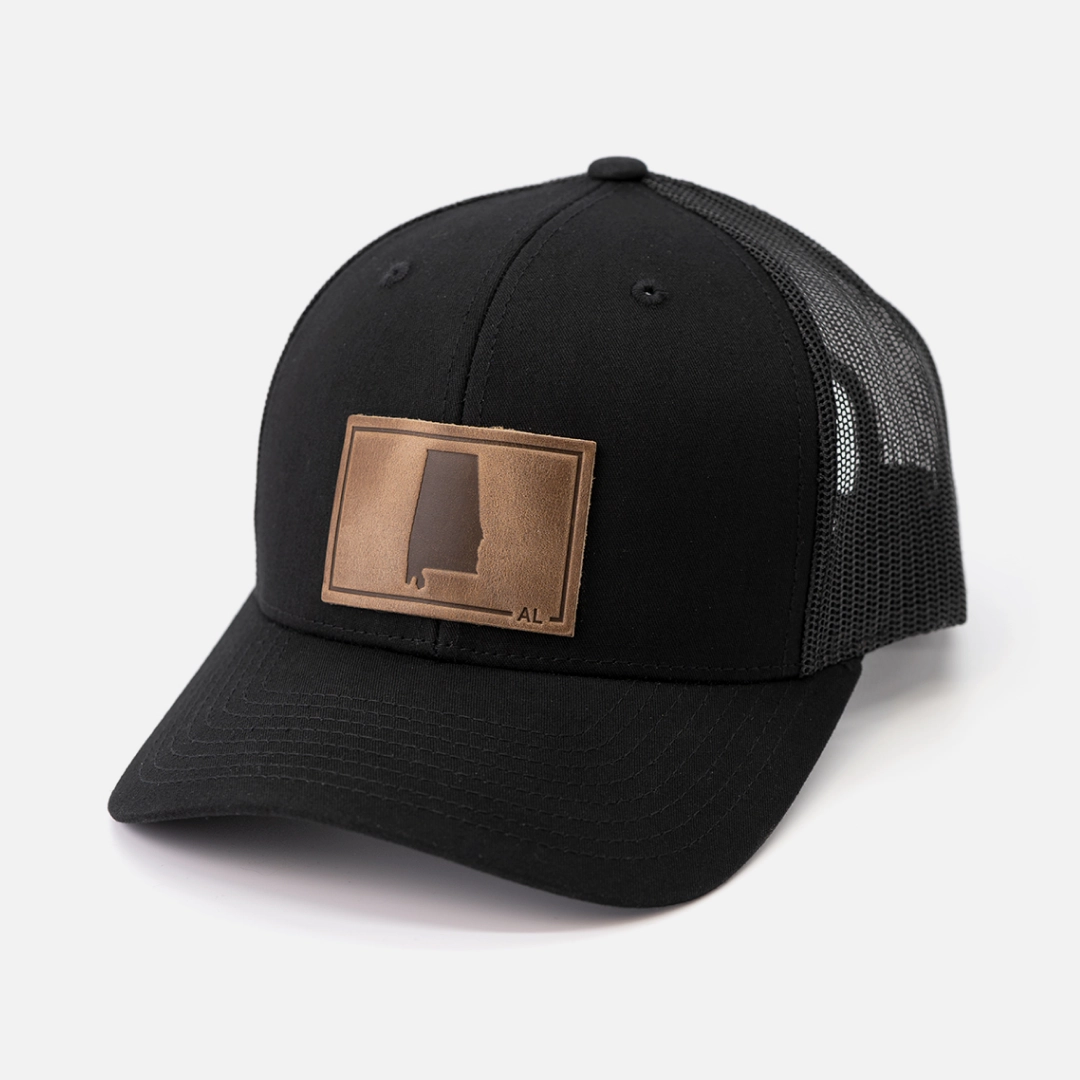 Range Leather Co. Alabama Silhouette Snapback Hat