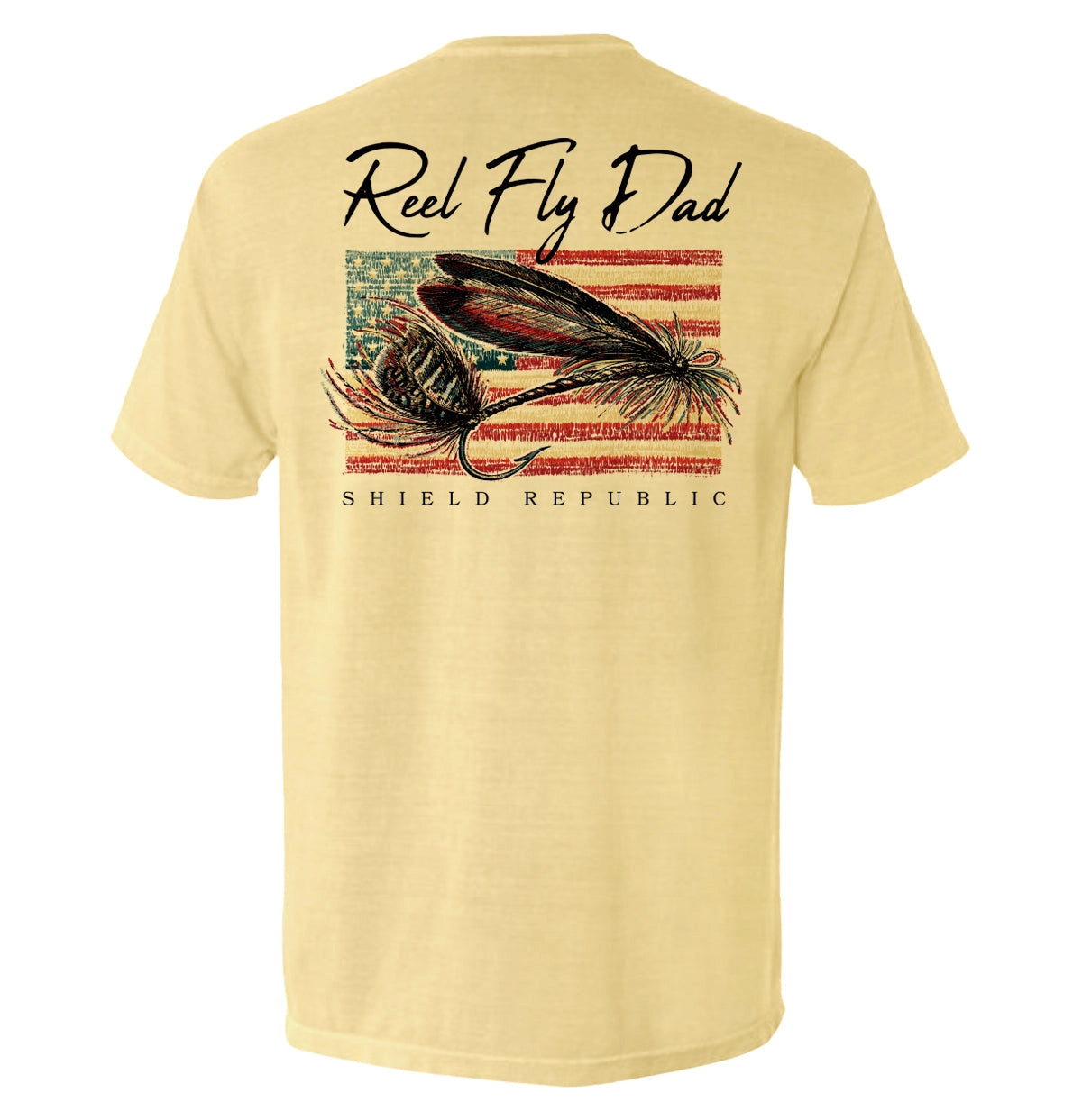 Shield Republic Reel Fly Dad S/S TEE Shirt