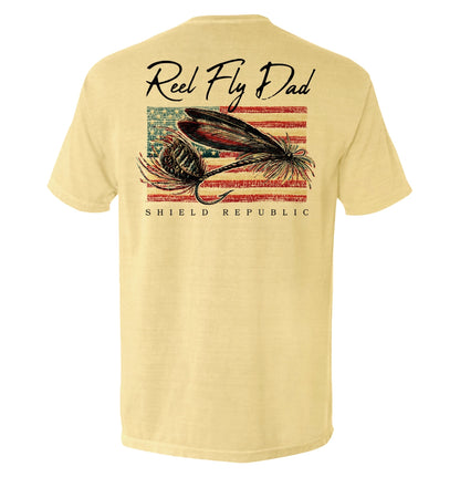 Shield Republic Reel Fly Dad S/S TEE Shirt