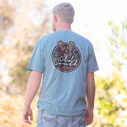 Old South Apparel Neon Deer Sign S/S TEE Shirt