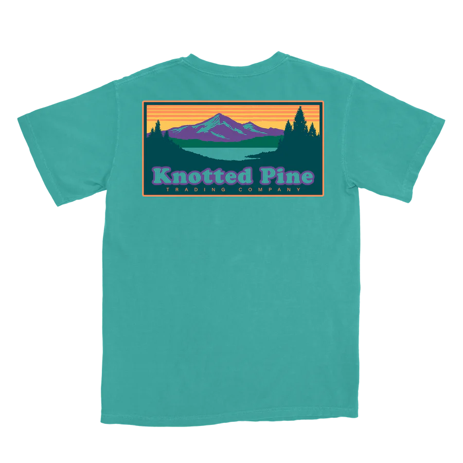 Knotted Pine Trading Co. Women's Sunset Ridge S/S TEE Shirt