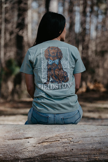 Fieldstone Outdoors Women's Boykin Bowtie S/S TEE Shirt