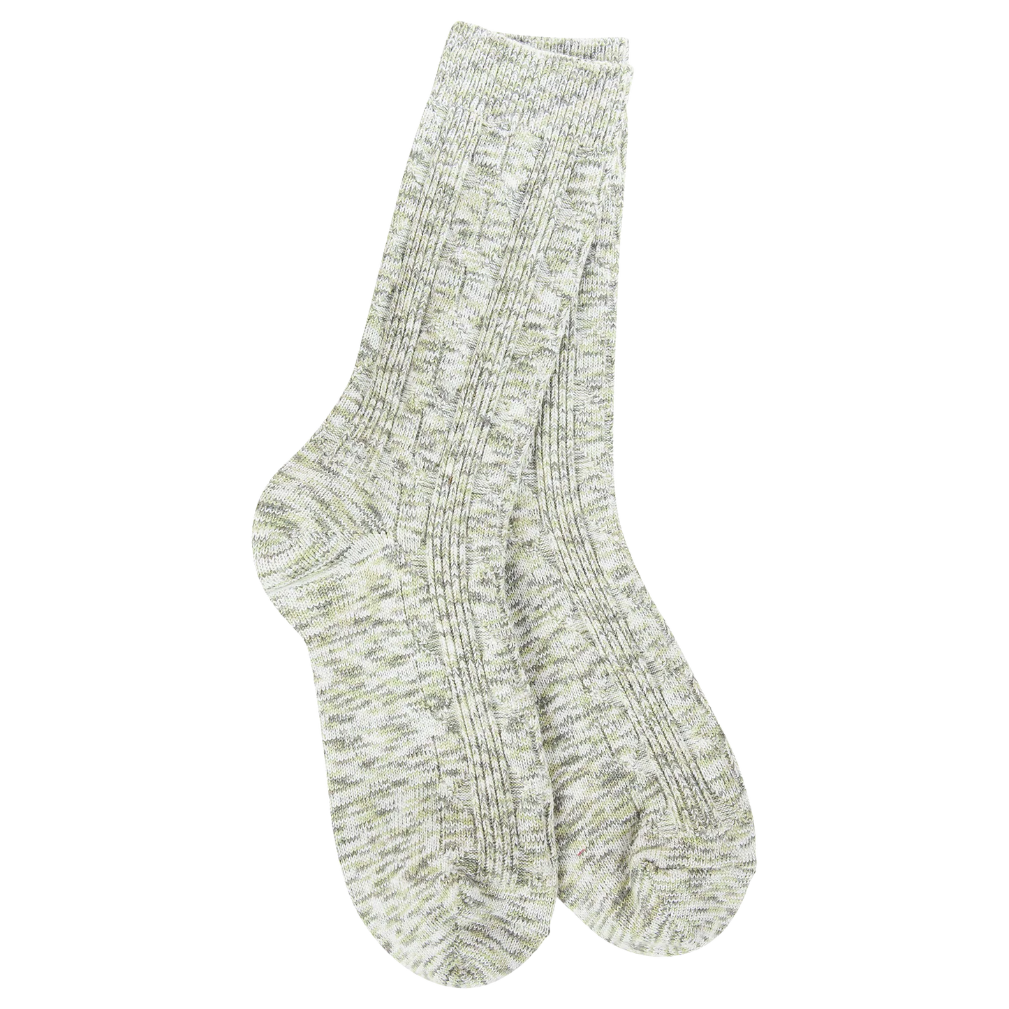 World's Softest Socks Weekend Collection Light Weight Cable Crew