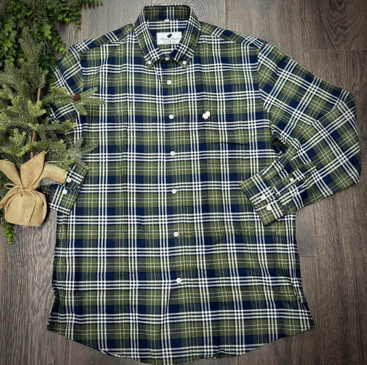 American Strutter Flannel Gingham L/S Button-Down Shirt
