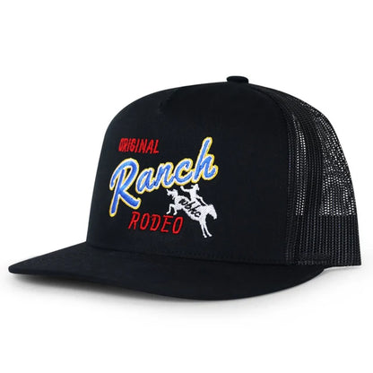 Whiskey Bent Hat Co. Ranch Rodeo Trucker Snapback Hat