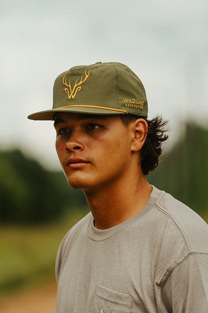 Wildgame Collective 3D Puff Logo Rope Snapback Hat