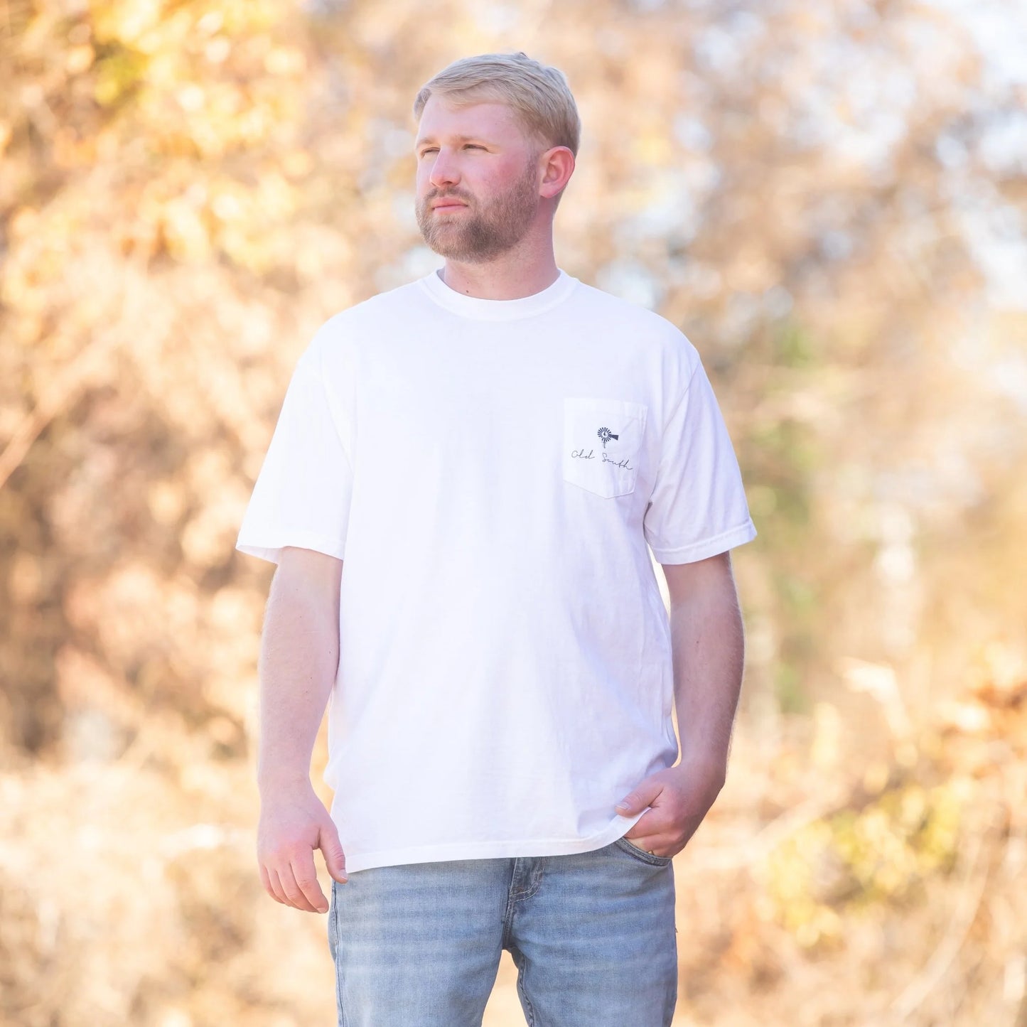 Old South Apparel Thicket Camo Logo S/S TEE Shirt