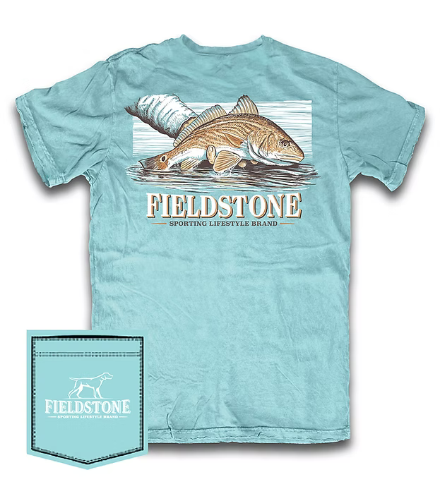 Fieldstone Outdoors Red Drum S/S TEE Shirt