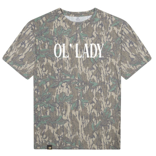 Mad Hatter Women's Mossy Oak OL Lady S/S TEE Shirt