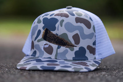 Freak Outdoors Turkey Feather Embroidered 112 Snapback Hat