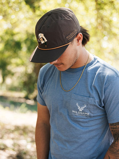 Wildgame Collective Lab w Duck Performance Rope Snapback Hat