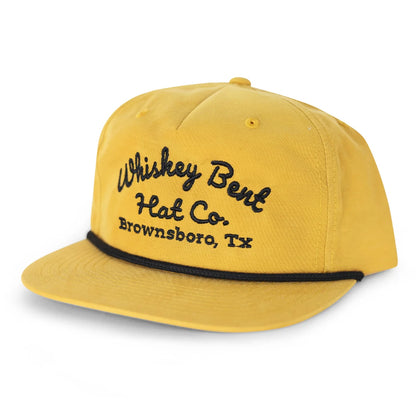 Whiskey Bent Hat Co. Men's The Frio Rope Snapback Hat