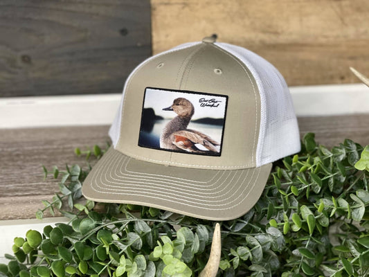 East Coast Waterfowl Gray Duck Special Patch Snapback Hat