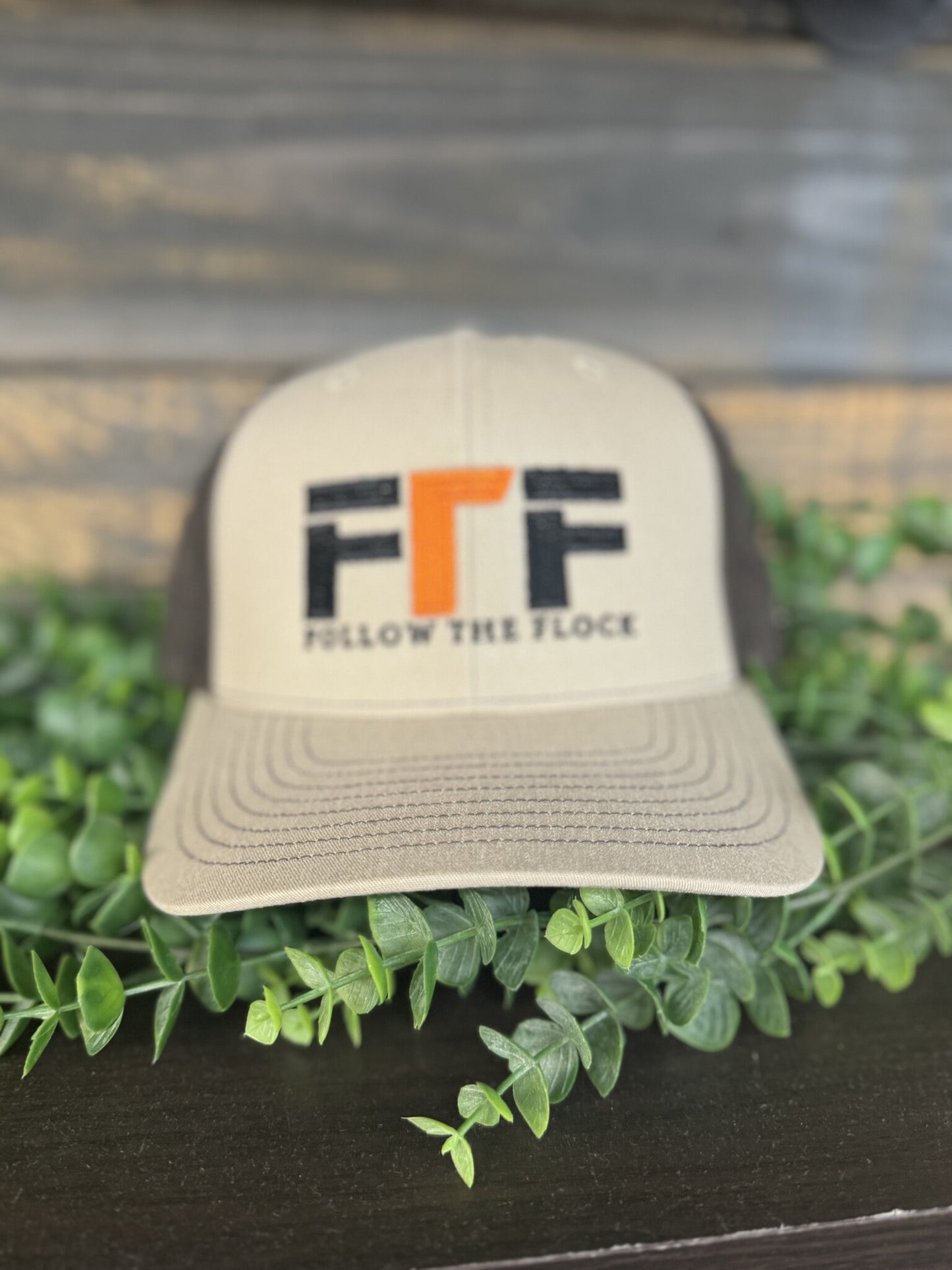 Follow the Flock FTF Embroidered Logo Snapback Hat