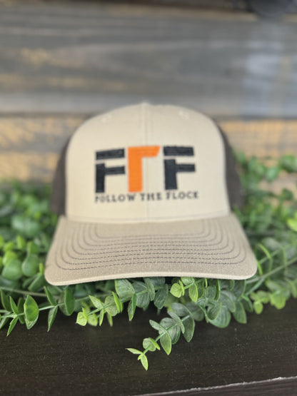 Follow the Flock FTF Embroidered Logo Snapback Hat