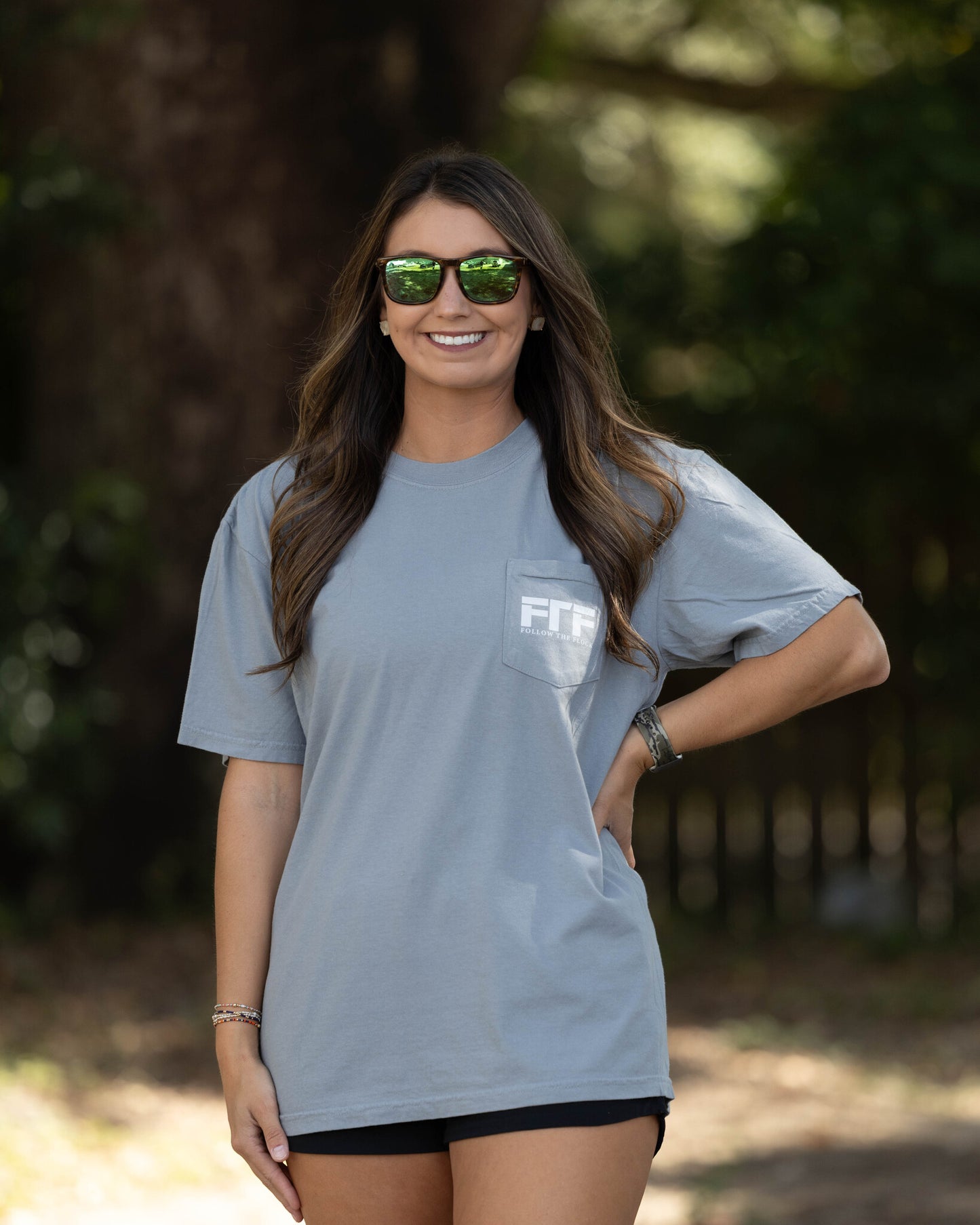 Follow the Flock Turkey Feather S/S TEE Shirt