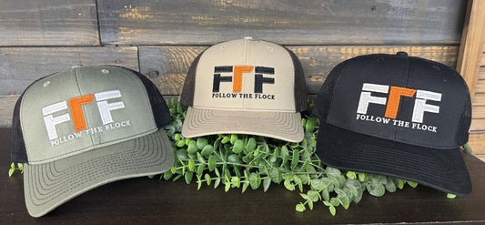 Follow the Flock FTF Embroidered Logo Snapback Hat