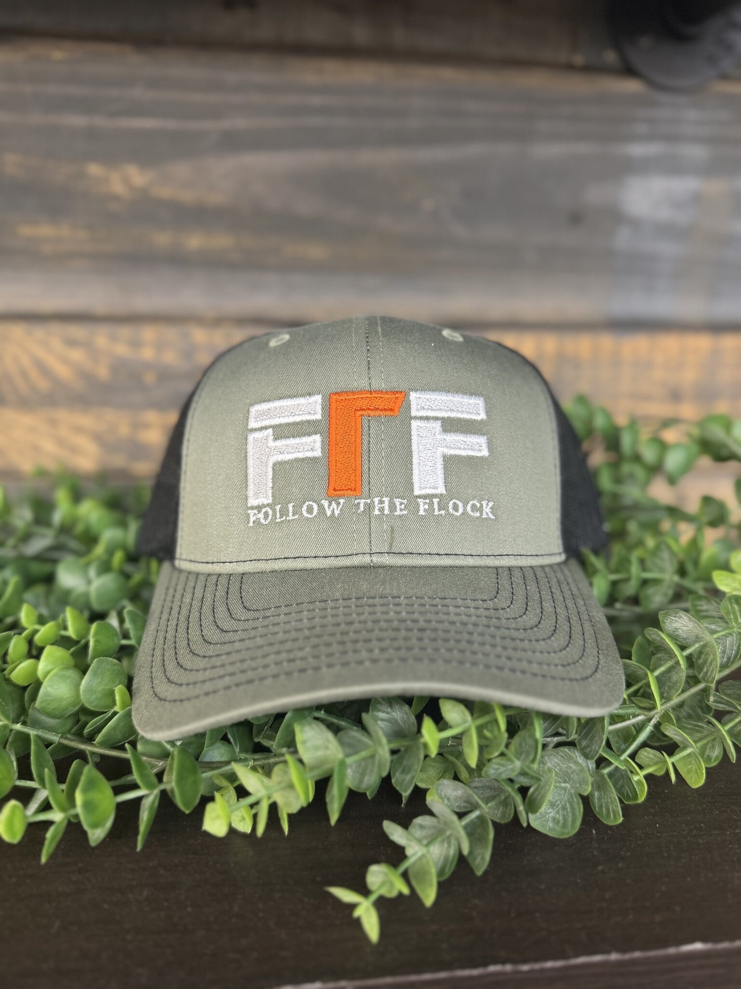 Follow the Flock FTF Embroidered Logo Snapback Hat