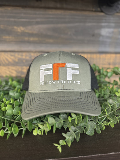 Follow the Flock FTF Embroidered Logo Snapback Hat