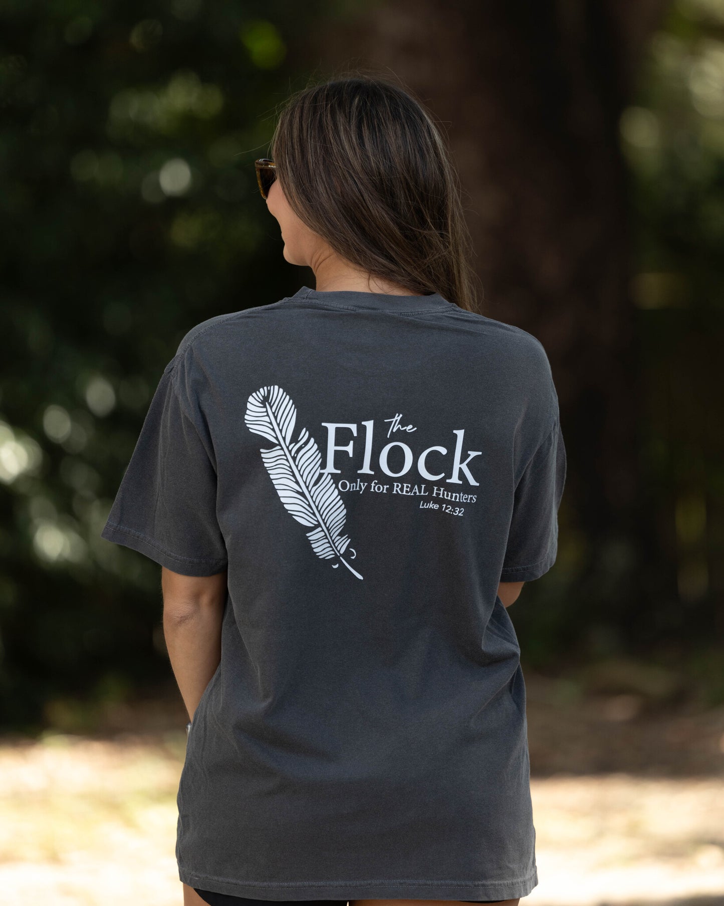 Follow the Flock Turkey Feather S/S TEE Shirt