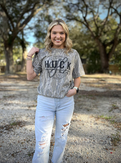 Huck Outdoors Ghost Logo S/S TEE Shirt