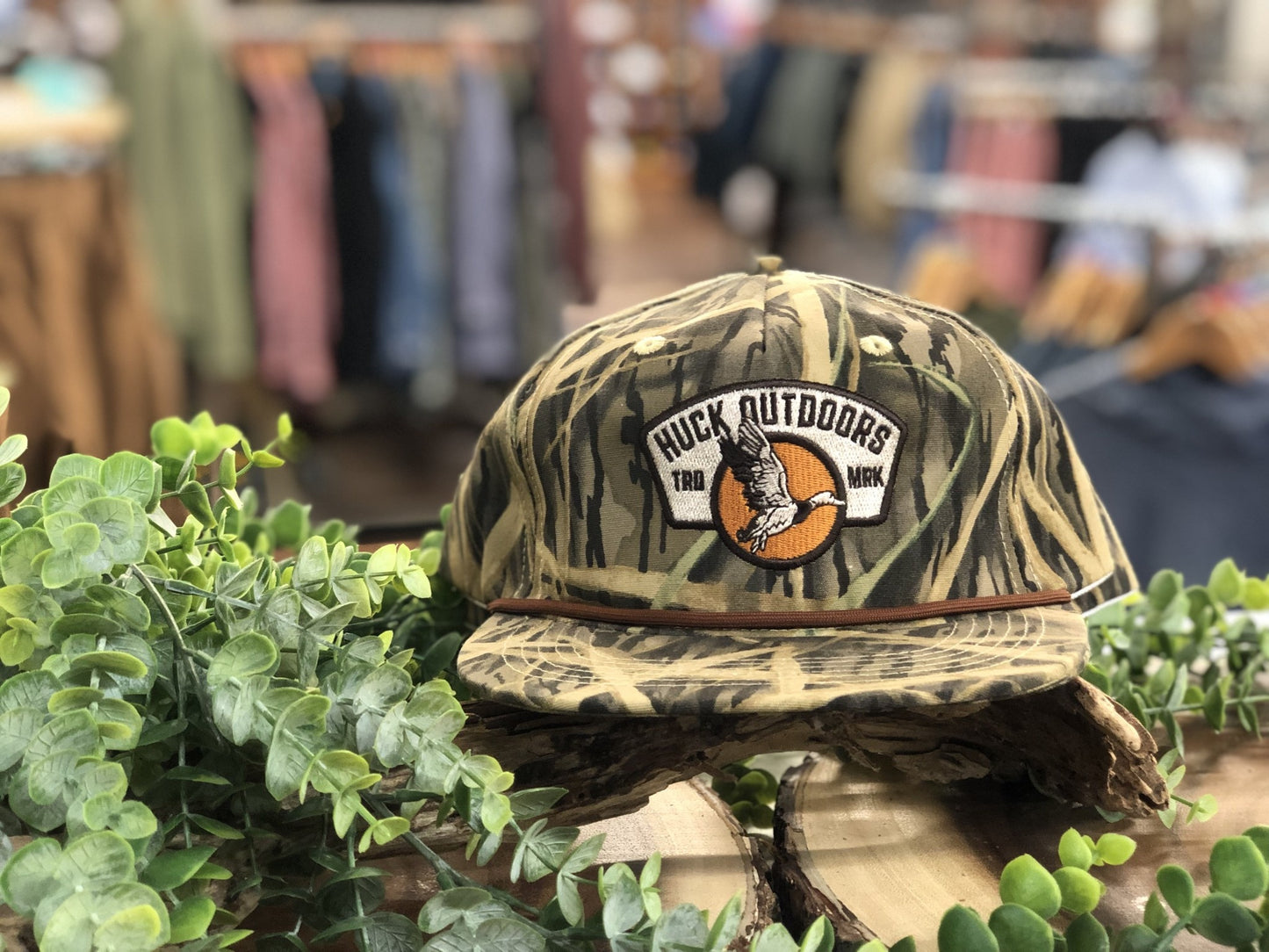 Huck Outdoors Heritage Rope Snapback Hat