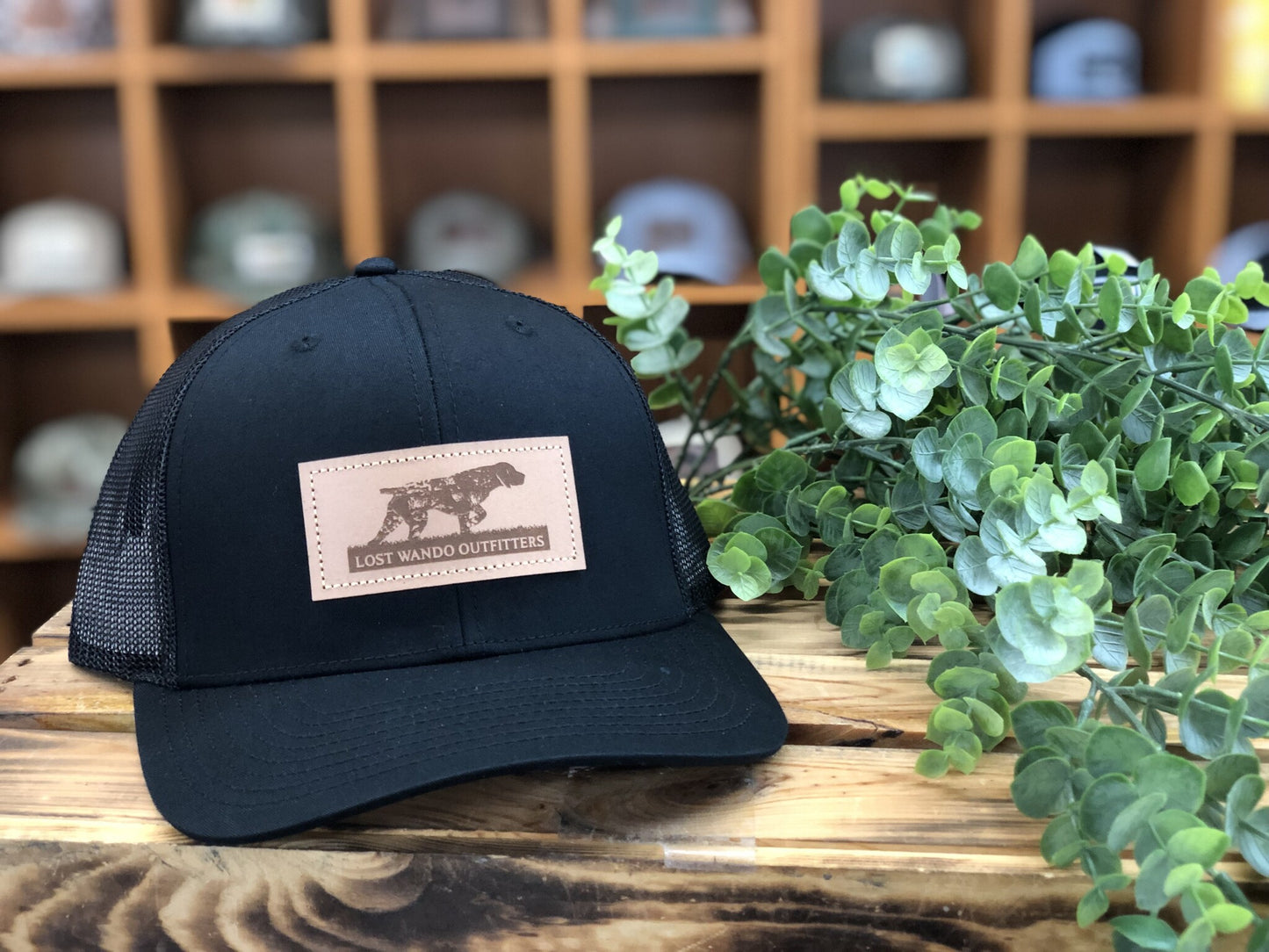 Lost Wando GSP Pointer Leather Patch Snapback Hat