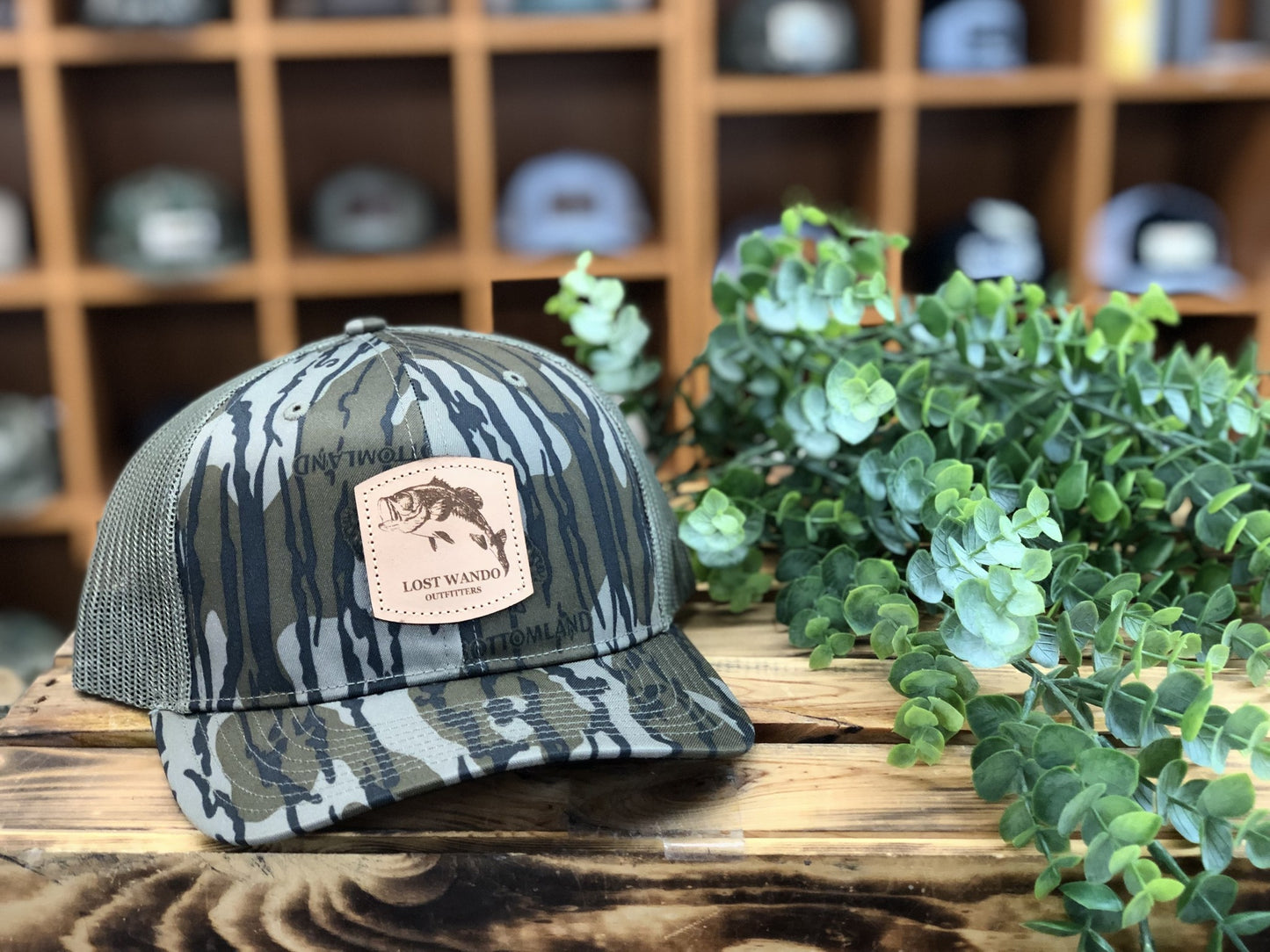 Lost Wando Bass Leather Patch Snapback Hat