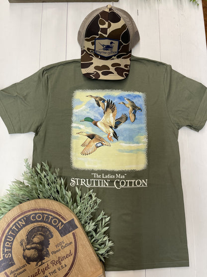 Struttin' Cotton Ladies Man S/S TEE Shirt