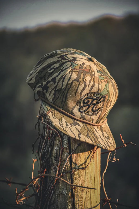 Huck Outdoors Mossy Oak Backroads Edition Rope Hat