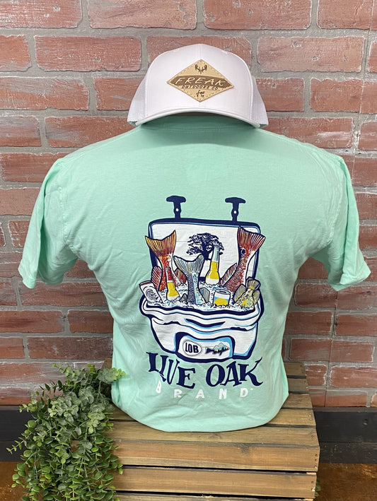 Live Oak Brand Fish Cooler S/S TEE Shirt