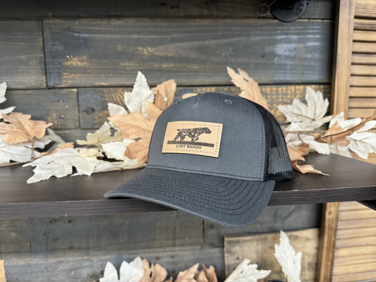 Lost Wando GSP Pointer Leather Patch Snapback Hat