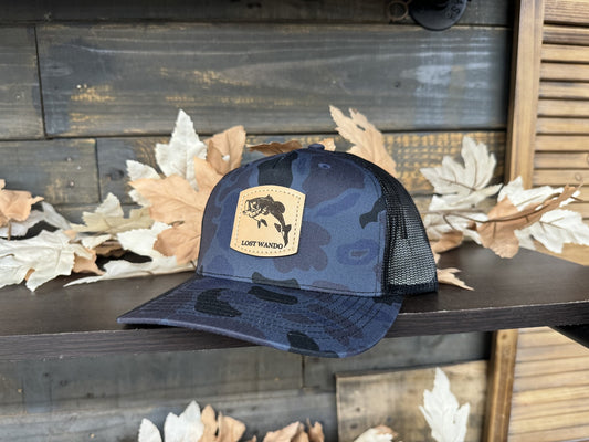 Lost Wando Bass Leather Patch Snapback Hat