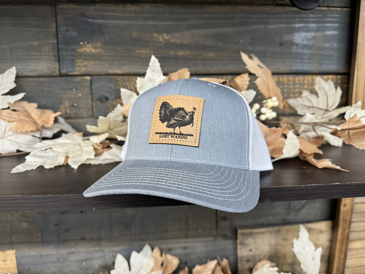 Lost Wando Turkey Leather Patch Snapback Hat