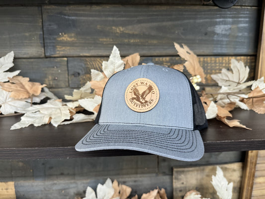 Lost Wando Mallard Leather Patch Snapback Hat
