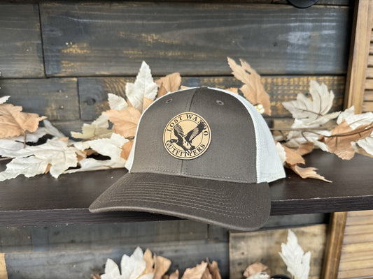 Lost Wando Mallard Leather Patch Snapback Hat