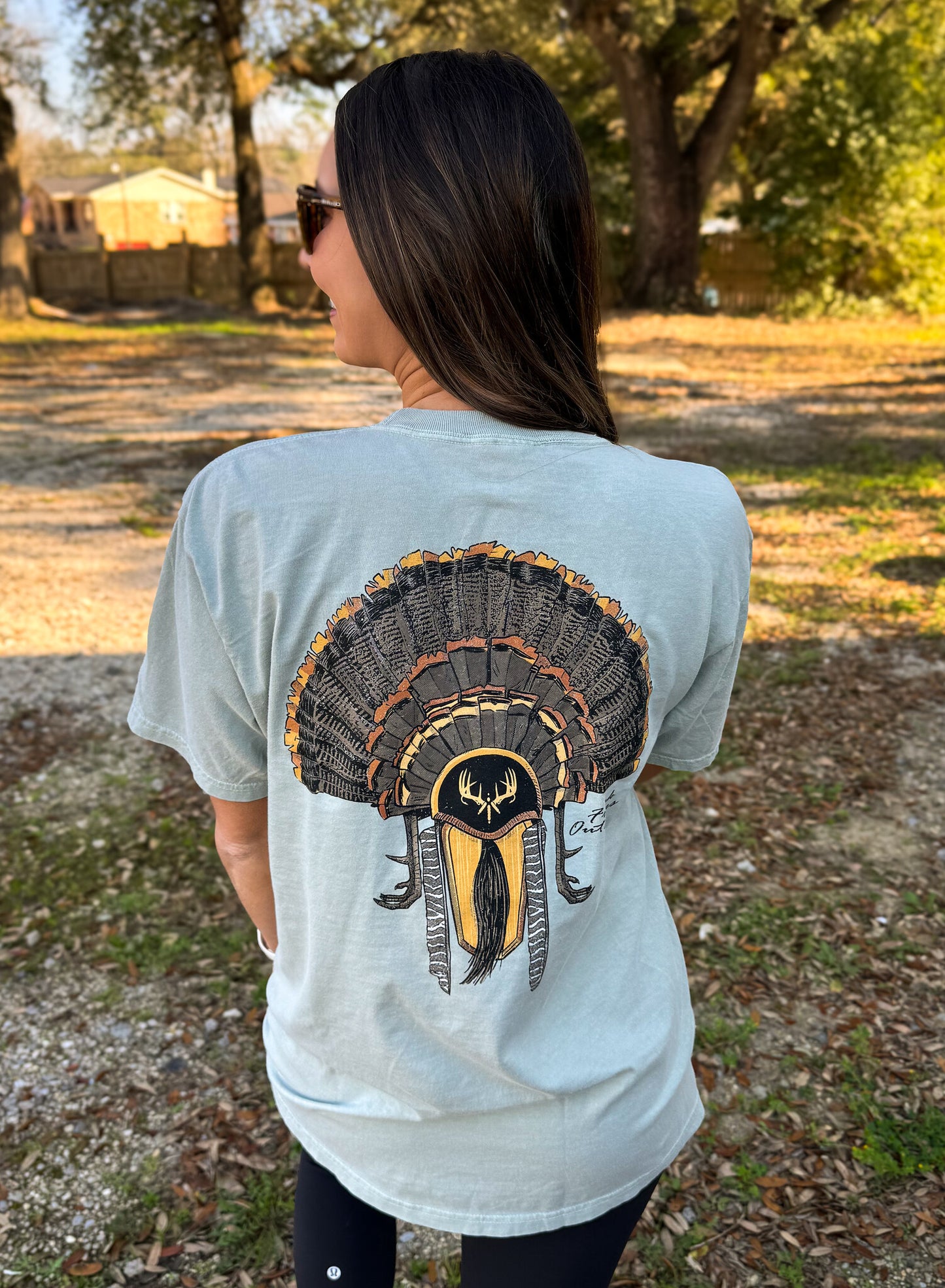 Freak Outdoors Turkey Fan Mount S/S TEE Shirt